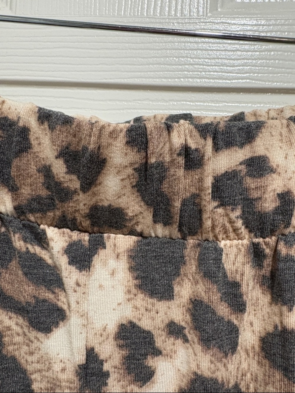 Zenana Brown Leopard Print Side-Split Pull-on Jogger Size 3X NIP - Picture 9 of 15